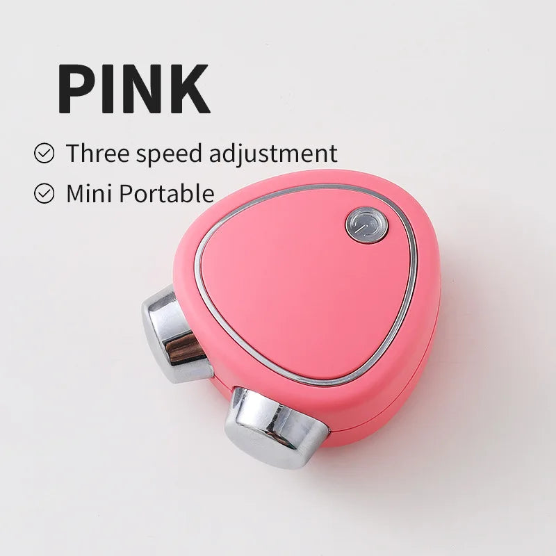 Face Lift Massager USB Portable Heart Shape Microcurrent Facial Massager Reduce Double Chin Handheld Face Lifting for Face